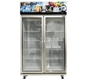 Tủ mát Sanden Inverter 2 cánh 1000 lít OEM-1205i