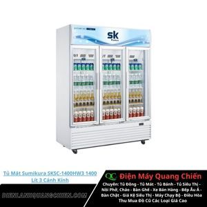 Tủ mát Sumikura 3 cánh 1400 lít SKSC-1400HW3