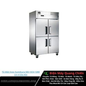 Tủ mát Sumikura 4 cánh 1200 lít SKI-12C4