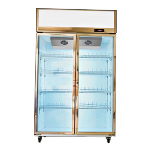 Tủ mát trưng bày 2 cánh kính có quạt lạnh Snow Village LC-1200AF
