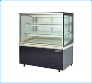 Tủ mát trưng bày bánh Berjaya RCS12SB13-2FB - kính vuông, 1,2m