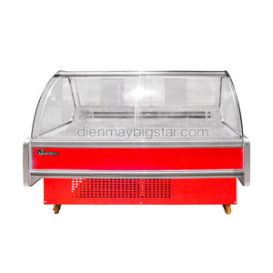 Tủ mát trưng bày-bảo quản thịt tươi 1.6m ( Quạt lạnh ) Snow Village SC-1.6 QL