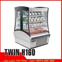 Tủ mát trưng bày sữa, nước ngọt, trái cây TWIN H160