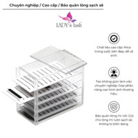 Tủ Mica Đựng Pallet Line Lông Mi Có Size - Chuyên nghiệp, bảo quản hoàn hảo - Lady's Lash