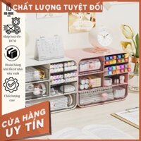 Tủ Mini Nhỏ Vuông Đựng Bút Cute Trang Trí Bàn Học Decor