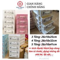 Tủ Mini Thích Hợp Đựng Thuốc, Đồ Cá Nhân 3625 Việt Nhật - Việt Nhật Plastic HN