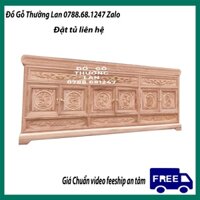 Tủ Mõ kê tivi gỗ hương đá 197x81x47 kệ bày đồ phòng khách