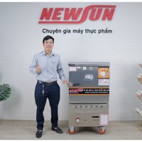 Tủ Nấu Cơm 18 Kg Gạo/ Mẻ Bằng Gas 6 Khay Nhập Khẩu NEWSUN - Hàng Chính Hãng