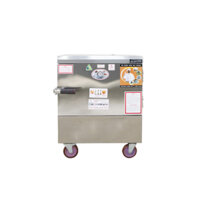 Tủ Nấu Cơm 20 Kg Gạo Mẻ Bằng Điện NEWSUN 4 Khay Inox 304 Việt Nam - Hàng Chính Hãng - Không Tủ Điều Khiển