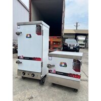 Tủ nấu cơm công nghiệp tủ hấp đa năng tại Quảng Ninh 4 đến 24 khay nấu điện 220v/380v cấp nước tự động bảo hành 12 tháng