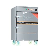 Tủ nấu cơm dùng điện 6 khay có chế độ hẹn giờ vài điều chỉnh nhiệt độ( miễn phí giao hàng tại Hà Nội)