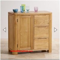 Tủ ngăn kéo gỗ sồi mỹ KT541
