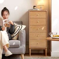 Tủ ngăn kéo gỗ sồi tự nhiên tiện ích