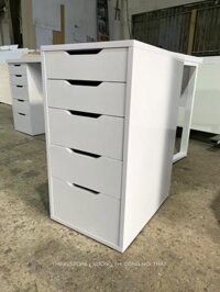 Tủ ngăn kéo IKEA 5 ngăn – Màu trắng 36x70cm
