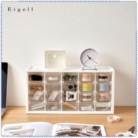 Tủ ngăn kéo nhỏ Máy tính để bàn Mini Đồ dùng ngăn kéo Bàn sắp xếp trong suốt cho kẹp tóc Hạt sắp xếp