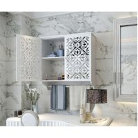Tủ nhà tắm treo tường 2 cánh lớn( 60x50x20cm) - VĐ Smart Furrniture NỘI THẤT LẮP RÁP VIENDONGADV