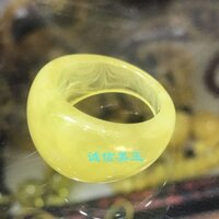 Tự Nhiên Cao Cấp Ong Nhẫn Hổ Phách Nhẫn Nam Nữ Thế Hệ Thứ Hai Sáp Ong Nhẫn Thời Trang Phù Hợp Với20250227