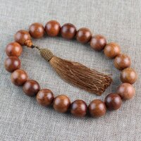 Tự Nhiên Cỏ Miến Điện Gỗ Hồng Hồng Hạt Mặt Dây Chuyền Xe Nội Thất Bánh Răng Gương Chiếu Hậu Hạt Mân Côi Hạt Trang Sức20250319