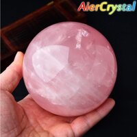 Tự Nhiên Hồng Pha Lê Bóng Hoa Hồng Thạch Anh Massage Bóng Đánh Bóng Tinh Tế Trang Trí Phòng Hồng Pha Lê Bóng Quà Lưu Niệm 4-7cm