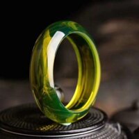 Tự Nhiên Mexico Lọc Nước Xanh Hổ Phách Vòng Tay Dầu Gà Vàng Sáp Ong Hổ Phách Đá Thô Vòng Tay Đơn Giản Vòng Tay Nữ Làm Đẹp20241010