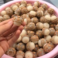 Tự Nhiên Ngọc Trắng Bồ Đề Gốc Da Nấm Rời Hạt DIY Phật Hạt Wenwan Vòng Tay Phụ Kiện Mặt Dây Chuyền Phụ Kiện20240407