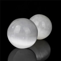 Tự Nhiên Selenite Pha Lê Quả Cầu Hiển Thị Maroc Khoáng Vật Mẫu Tinh Thần Wicca Bói Toán Reiki Chữa Bệnh Carfts Trang Trí