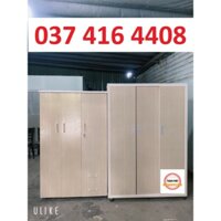 Tủ nhựa 3 cánh người lớn đựng quần áo giá xưởng freeship