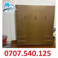 Tủ nhựa 4 cánh 4 ngăn kéo - FREE SHIP TẬN NƠI