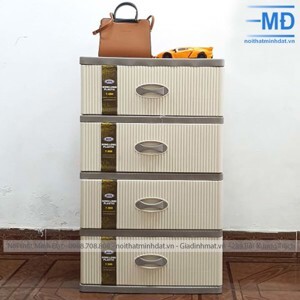 Tủ nhựa 4 tầng song long T999