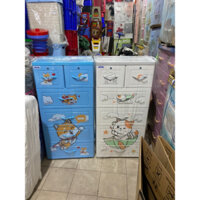 tủ nhựa 5 ngăn , tủ nhựa đại đồng tiến 5 ngăn