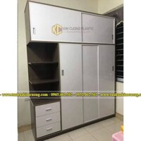 Tủ nhựa cánh trượt Kim Cương A03ZK » Tủ nhựa Kim Cương