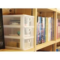 Tủ nhựa đa năng ELPIS 3 ngănA-530 màu trắng