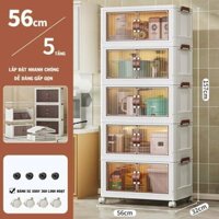 Tủ nhựa đa năng gấp gọn-tủ đựng đồ quần áo sơ sinh-tủ đựng đồ nhà bếp-tủ đựng giày dép - Bảo Anh