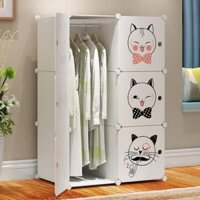 TỦ NHỰA ĐA NĂNG LẮP GHÉP THÔNG MINH 6 Ô (chọn hình theo phân loại)