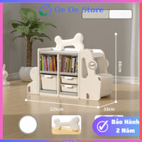 Tủ nhựa đa năng, tủ đựng đồ chơi, kệ đề sách, có nhiều tầng cho mẹ và bé kích thước 2 ngăn x 2 tầng - Oe oe store