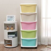 Tủ nhựa đa sắc 5 ngăn kéo Việt Nhật