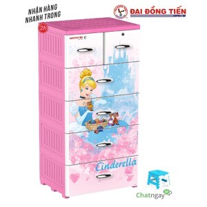 Tủ nhựa Đại Đồng Tiến Fairy Princess P1821