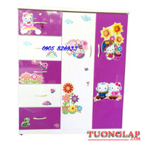 TỦ NHỰA ĐÀI LOAN 2 BUỒNG 5 NGĂN C18