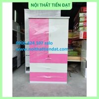 tủ nhựa đài loan 2 cánh 3 hộc 1m25 x 84