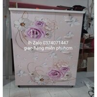 tủ nhựa đài loan 2 cánh 5 hộc in 3d