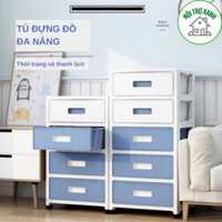 tủ nhựa để đồ đa năng sanchu đựng đồ nhỏ gọn, tủ nhựa ngăn kéo decor nhà của 4,5,6 tầng 1985