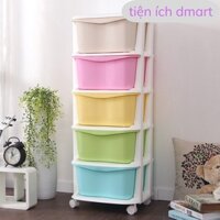 tủ nhựa đựng quần áo 5 tầng nhiều màu, tủ đa sắc nhựa cao cấp hàng chất lượng cao