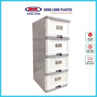 Tủ nhựa đựng quần áo,Tủ để đồ từ 3-5 tầng T880 SONG LONG bền và đẹp