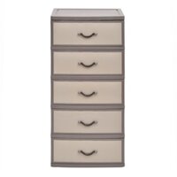 Tủ nhựa đựng quần áo,Tủ để đồ từ 3-5 tầng t666 SONG LONG đẹp và chắc chắn