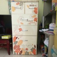 tủ nhựa duy Tân 5 ngăn chính hãng