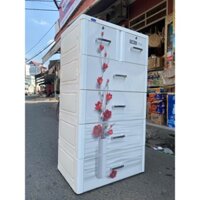 TỦ NHỰA DUY TÂN 5 TẦNG 6 NGĂN FREESHIP HCM
