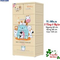 🌱Tủ Nhựa Duy Tân 5 TẦNG - 6 NGĂN THÚ CƯNG 🌱