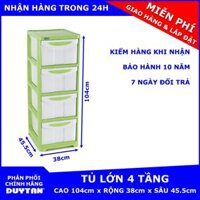 Tủ nhựa Duy Tân Lớn 4 tầng