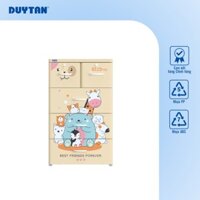 Tủ nhựa DUY TÂN Mina 4 tầng 5 ngăn 60 x 48 x 100 cm - 42252 - KEM