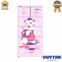 Tủ Nhựa Duy Tân Mina 5 Ngăn Lắp Ráp 60 x 48 x 124cm No.225/5